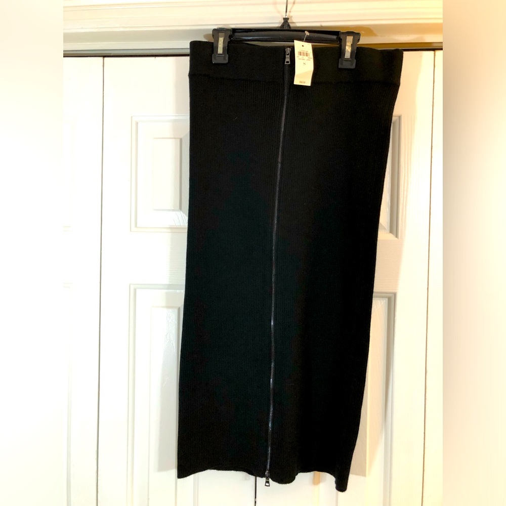 Ann Taylor Sweater Zippered Skirt